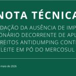 Nota técnica da CNA rebate temor inflacionário e defende produção nacional CNA