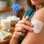 Pode trocar a pílula por um adesivo? A aposta da lactase transdérmica ⚡ Uma inovação promete substituir as pílulas de lactase por uma liberação contínua da enzima durante o dia.