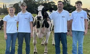 Produção de leite no Paraná ganha destaque mundial com vaca que ultrapassa 199 mil kg e revela força genética dos Campos Gerais